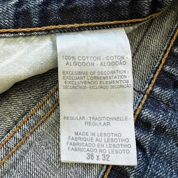 Denizen Levi's 236 Regular Fit Jeans 36 X 32 - Picture 3 of 6